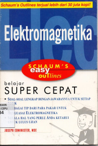 Image of Schaum's easy outlines : Elektromagnetika