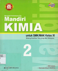 Image of Mandiri Kimia untuk SMK Kelas XI