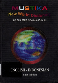 Image of Mustika New World Dictionary English Indonesia 1