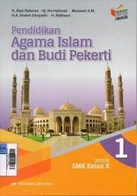 Image of Pendidikan Agama Islam dan Budi Pekerti 1 untuk SMK kelas X