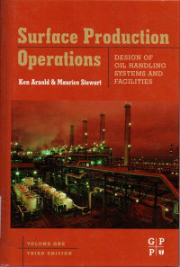 Image of Surface production Operations : Design of Oil Handling Systems and Facilities
